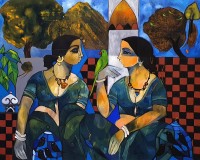 Abrar Ahmed, 30 x 36 Inch, Oil on Canvas, Figurative Painting, AC-AA-464